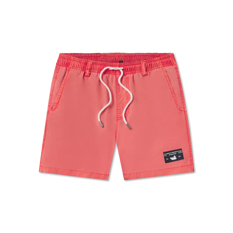 Plus Size Men's Board Shorts with Mesh Lining and Multiple Pockets for Ample StorageYouth SEAWASH™ Shoals Swim Trunk