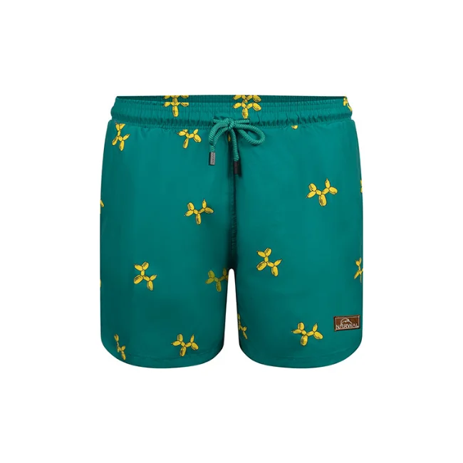 Men's Designer Brand Swim Shorts with Signature Logos for a Stylish Poolside AppearanceBalloondog Kids