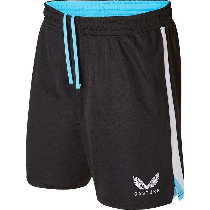 Men's wide - leg linen blend shorts for a relaxed beachside vibeCastore Newcastle United Home 2021/22 Mens Football Shorts