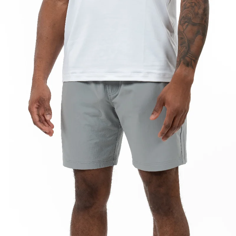 Men's side - stripe track shorts for a sporty running lookEveryday Short | Solid - Thunder Grey