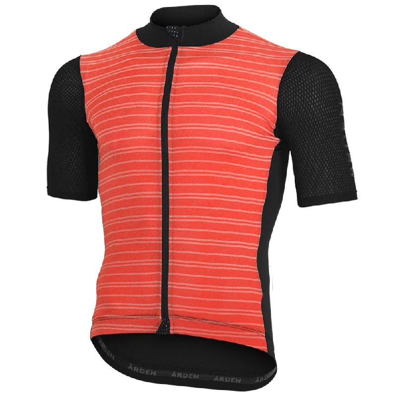 Men's Cycling Jerseys with Reflective Stripes for Safe and Stylish Rides at NightArden Grand Tour Jersey / Red