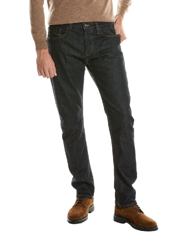 Plus Size Men's Relaxed Fit Jeans with a Tapered Leg for a Laid - Back VibeCurrent/Elliott The Waylon Raw Resin Rinse 3D Jean