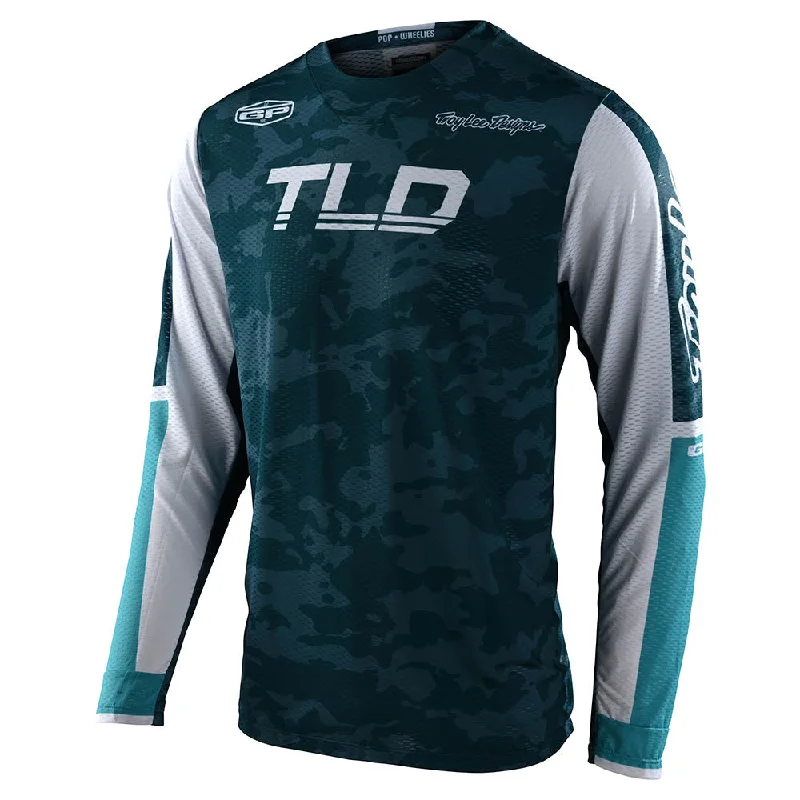 Men's Moisture - Wicking Lacrosse Jerseys with Mesh Panels for Optimal Performance on the FieldGP Air Jersey Veloce Camo Marine