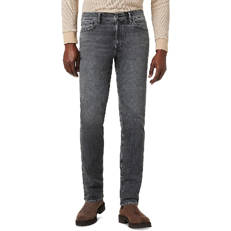 Men's Jeans with a Frayed Hem for a Casual and Effortless StyleJoe's Mens The Asher Denim Comfort Stretch Straight Leg Jeans