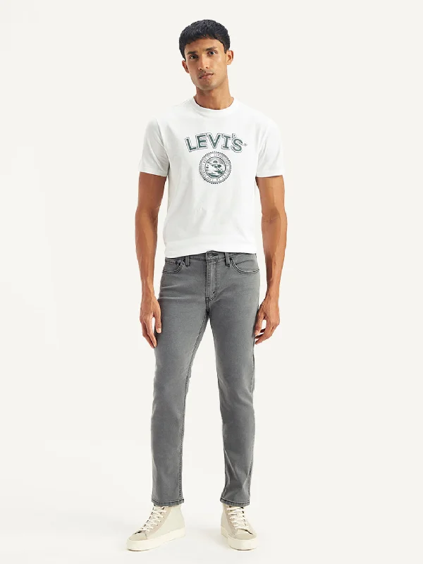 Men's Jeans with a Cargo - Inspired Knee Pocket for Extra StorageMen's 511 Slim Fit Grey Jeans