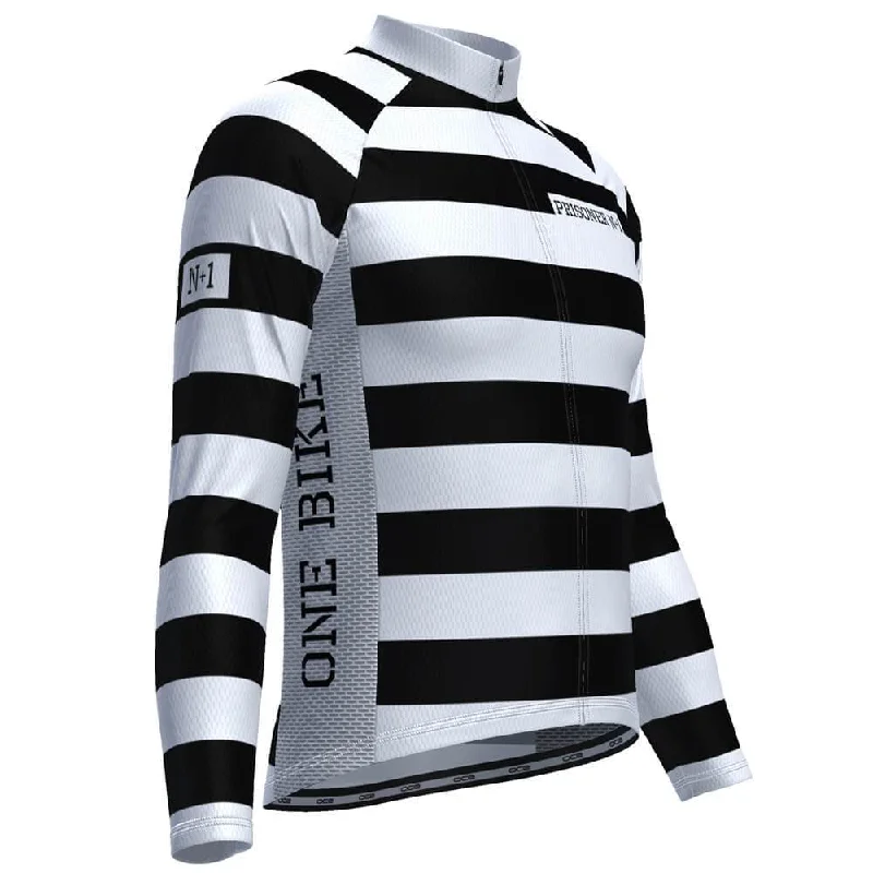 Men's Moisture - Wicking Lacrosse Jerseys with Mesh Panels for Optimal Performance on the FieldMen's Convict N+1 One Bike Too Many Long Sleeve Cycling Jersey