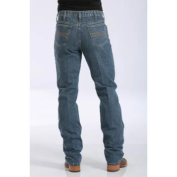 Men's Low - Rise Jeans in a Light Wash for a Casual and Youthful LookCinch Men's Silver Label Medium Stone Jean