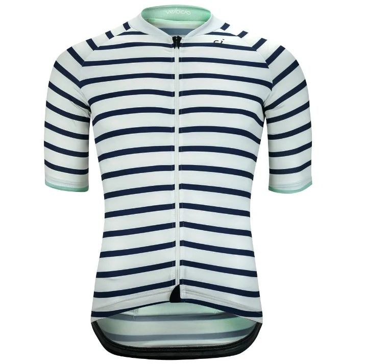 Men's Throwback Tennis Jerseys Inspired by Iconic Matches and PlayersVELOCIO BRETON MENS WHITE-NAVY JERSEY