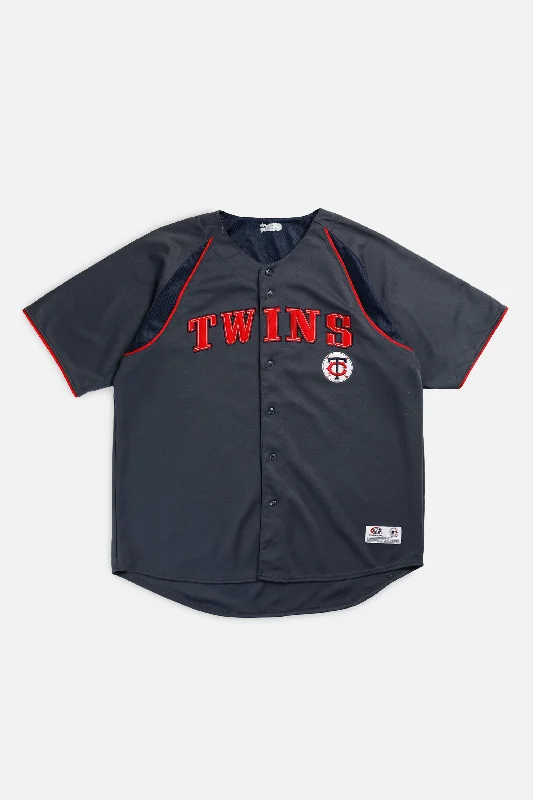 Men's Vintage American Football Jerseys of Legendary Teams for Collectors and FansVintage Minnesota Twins MLB Jersey - XL