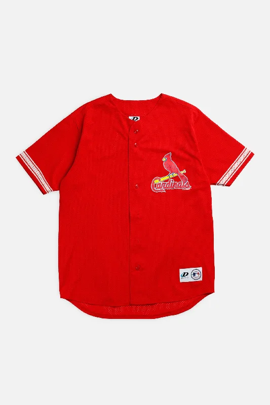 Men's Throwback Tennis Jerseys Inspired by Iconic Matches and PlayersVintage St. Louis Cardinals MLB Jersey - M