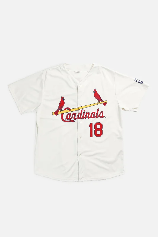 Men's Custom - Printed Baseball Jerseys with Player Names and Numbers for Personalized StyleVintage St. Louis Cardinals MLB Jersey - XL