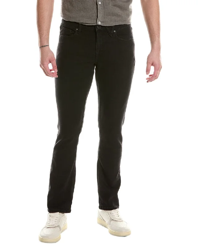 Men's Stretch Jeans with a Moisture - Wicking Lining for Active LifestylesVolcom Vorta Black Slim Straight Jean