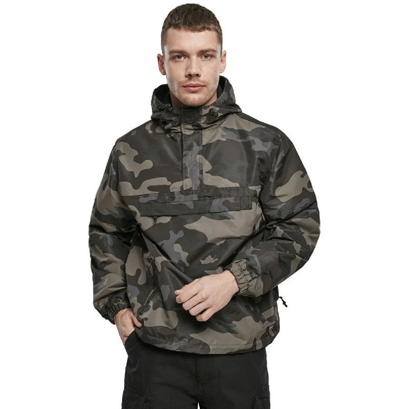 Men fleece bomber jackets with a stylish ribbed collarBrandit Summer Windbreaker Jacket Dark Camo