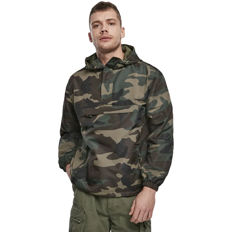 Men fleece - lined leather jackets for a luxurious feelBrandit Summer Windbreaker Jacket Woodland Camo