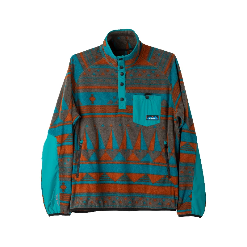 Men fleece - trimmed flannel shirts for a rustic charmKavu Teannaway