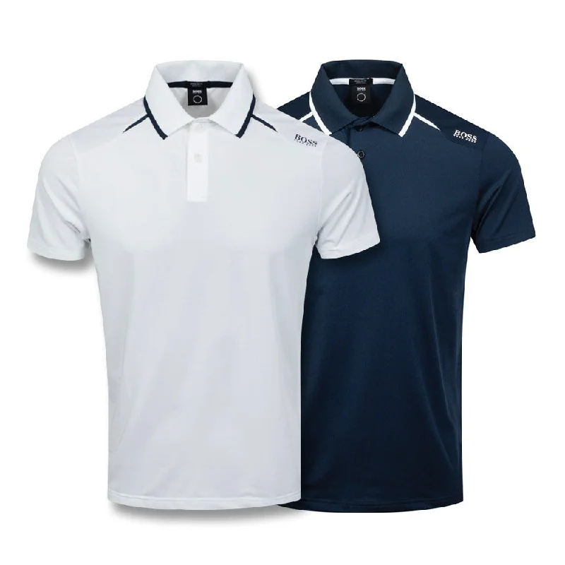 Men's color - block polo shirts with a bold fashion statementHugo Boss Paddytech US 1 Golf Polo 2021