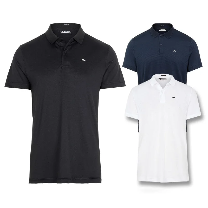 Men's lightweight performance polo shirts for tennis matchesJ.Lindeberg Lars Regular Golf Polo 2020