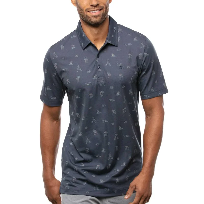 Men's ribbed cuffs and hem polo shirts for a textured lookTravisMathew Dress To Impress Golf Polo 2021