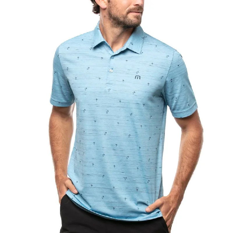 Men's quick - dry polo shirts for water sports activitiesTravisMathew Good Time Charlie Golf Polo 2021