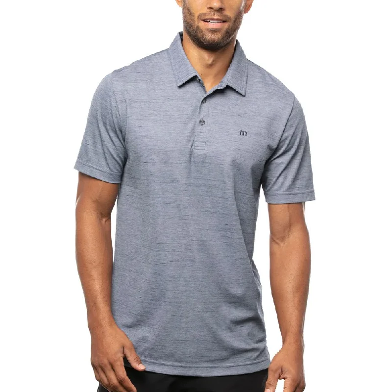 Men's plus size golf polo shirts in moisture wicking fabricTravisMathew Last Resort Golf Polo 2021