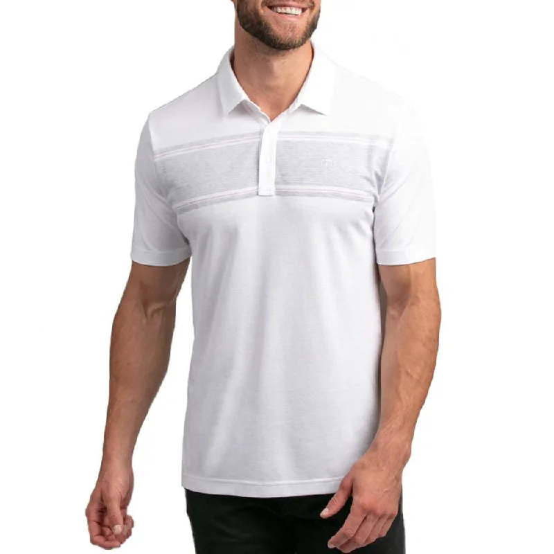 Men's quick - dry polo shirts for water sports activitiesTravisMathew Night Life Golf Polo 2021