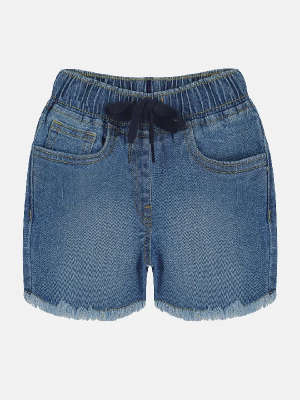 Girls Denim Hot Shorts