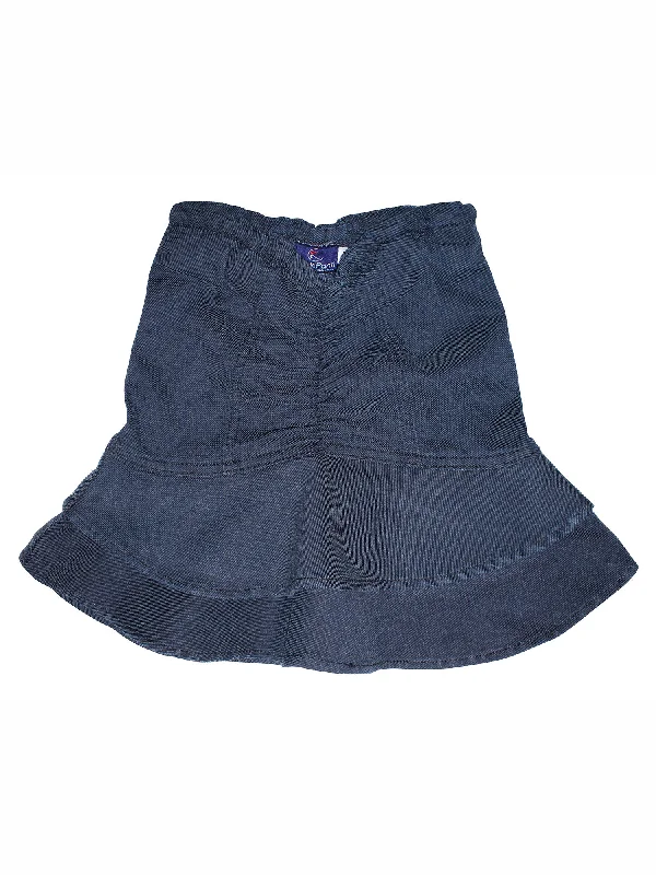 Girls Denim Skirt with Ruffle