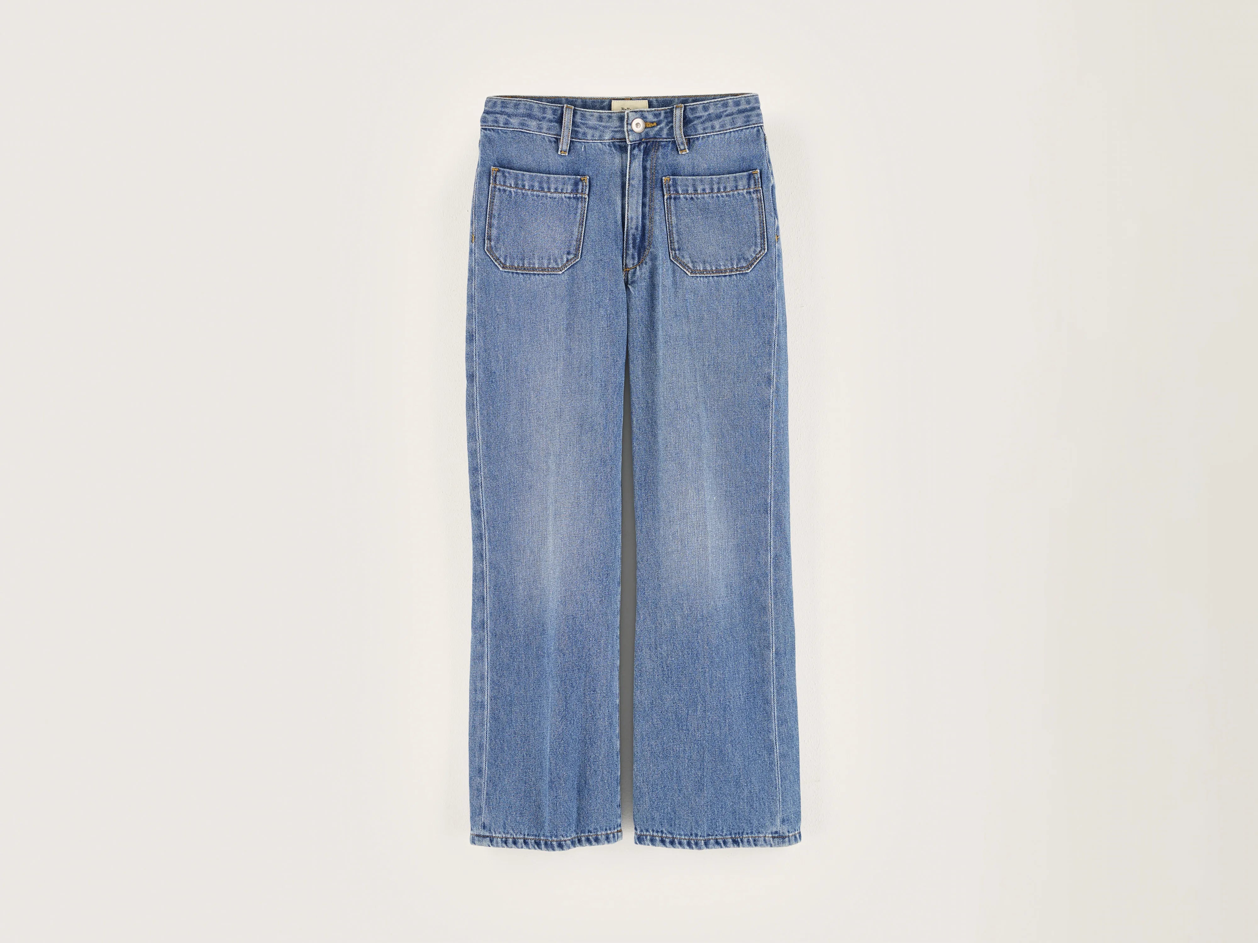 Pepy flared jeans (242 / G / MD BLUE BLEACH)