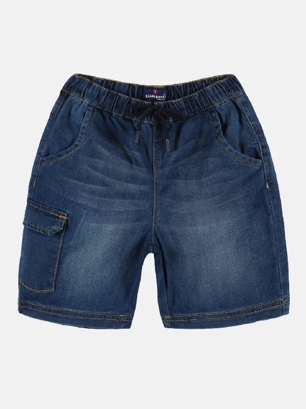 Boys Denim Cargo Shorts