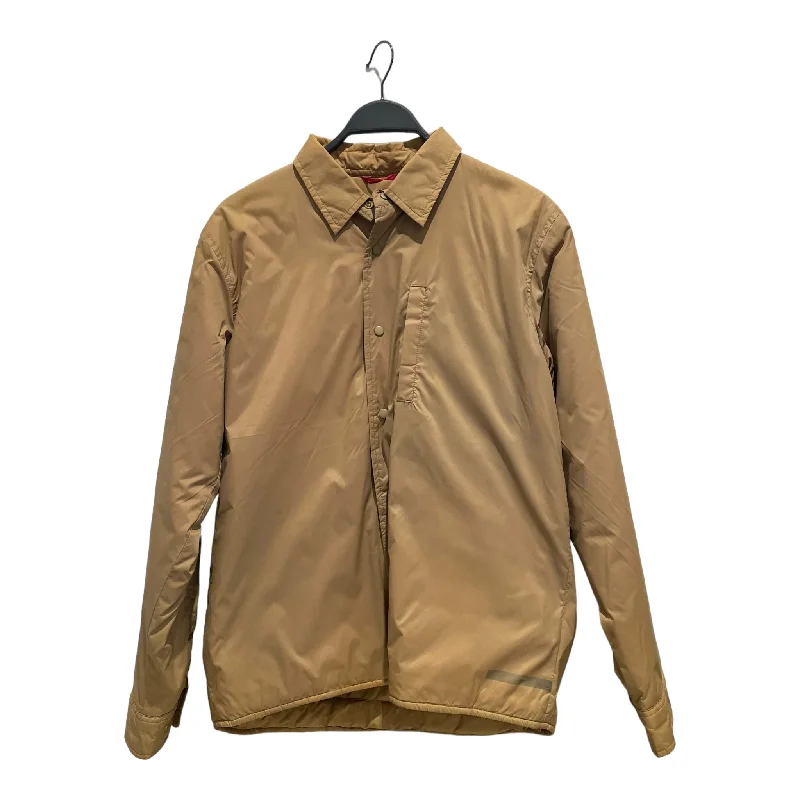 Men coats with a hooded design for added protection against the elementsSTUSSY/Jacket/Camel/Nylon/