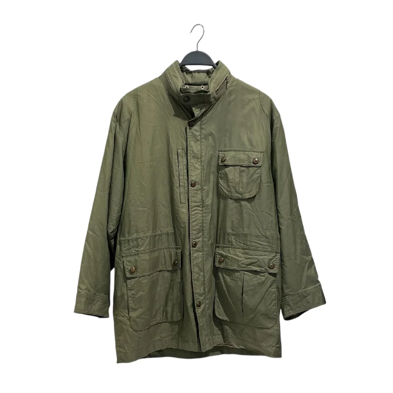 Men coats with a water - resistant finish for light rain and splashesBURBERRYS/Coat/L/Khaki/Cotton/WG458-805-79/