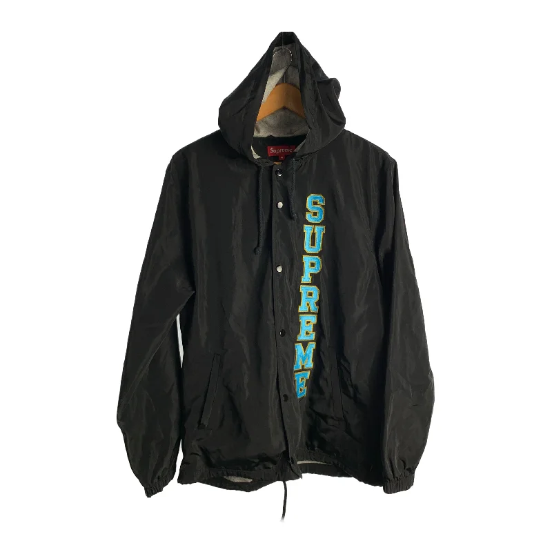 Men coats made from recycled materials for an eco - friendly choiceSupreme/Windbreaker/M/Black/Polyester/