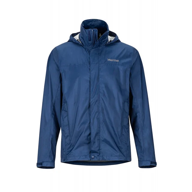 Men jackets with a hidden interior pocket for secure storageMen's PreCip Eco Jacket