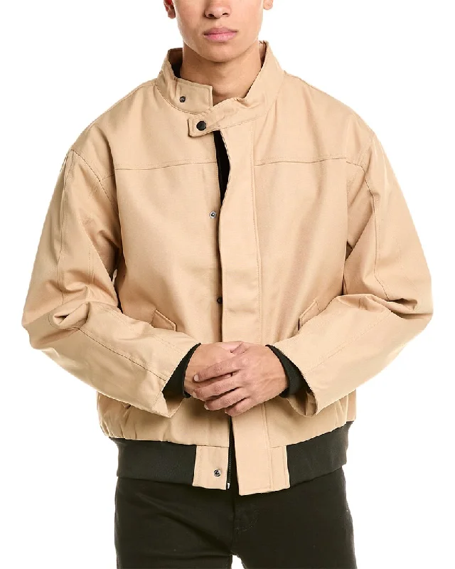 Men coats made of high - quality leather for a rugged and durable optionAmerican Stitch Jacket