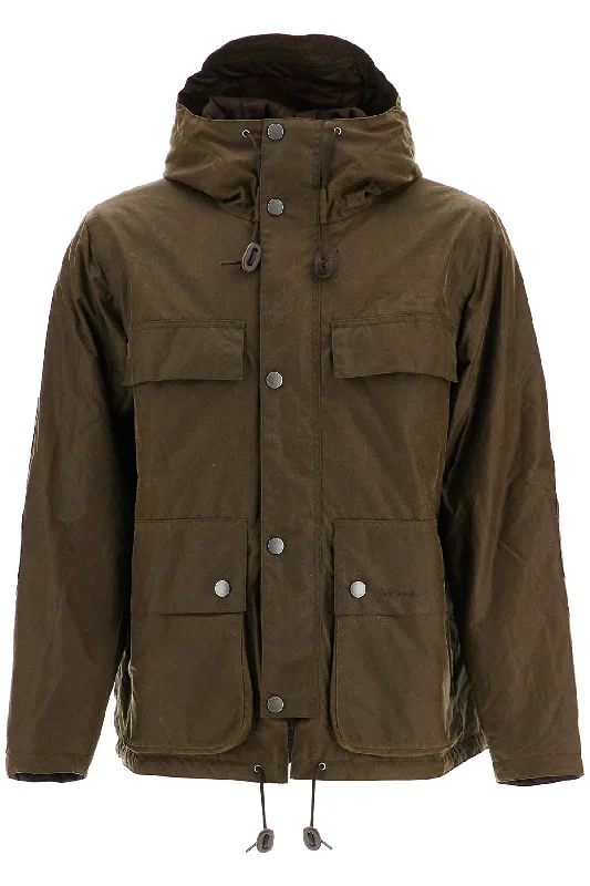 Men coats made from recycled materials for an eco - friendly choiceBarbour Men's Re-Enginee Durham W