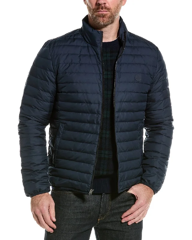 Men coats with a quick - drying feature for active lifestylesBrooks Brothers Barrel Quilted Down Jacket