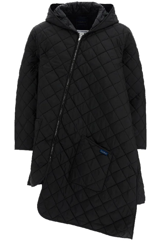 Men coats with a quick - drying feature for active lifestylesComme Des Garcons Shirt Men's Quilted Asymmetrical