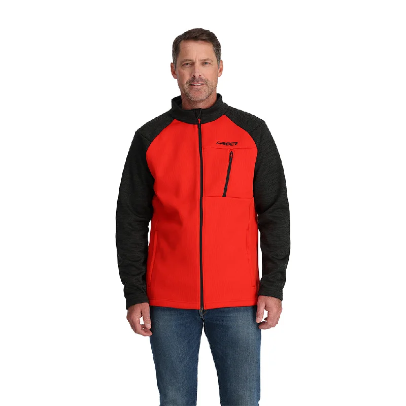 Men jackets with a zip - off sleeves to convert to a vestMens Encore Full Zip - Volcano