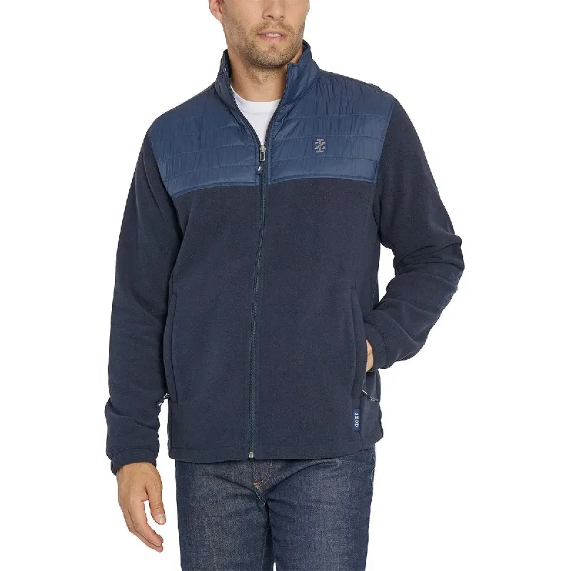 Lightweight men coats made of breathable fabric for spring and autumnIZOD Men's Fleece Jacket