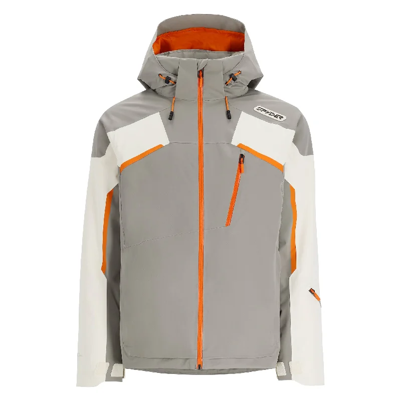 Performance - driven men jackets with breathable fabric for sportsMens Leader - Concrete