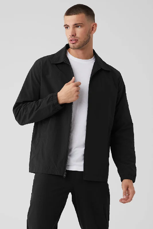 Performance - driven men jackets with breathable fabric for sportsTorrent Overshirt - Black