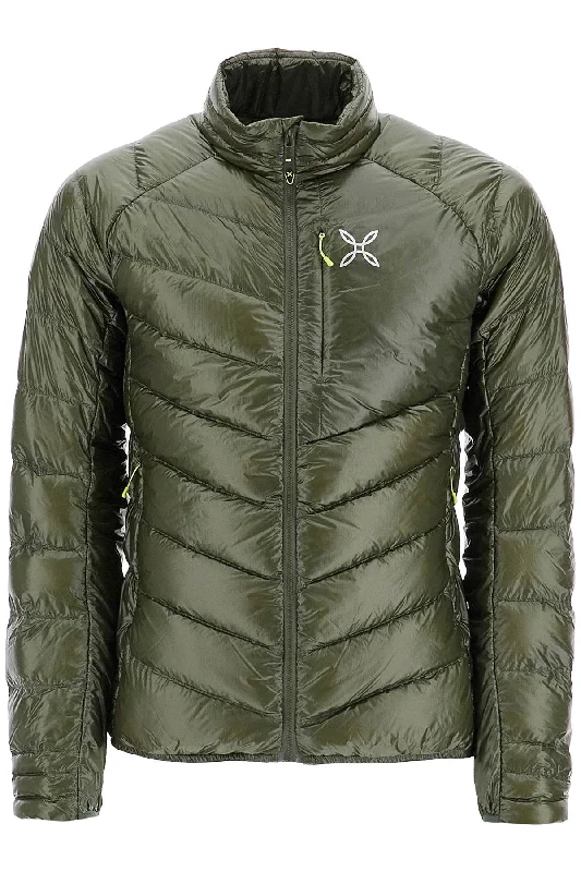 Men coats with a stand - up collar for a sleek and modern lookMontura Men's Short Helios Down Jacket