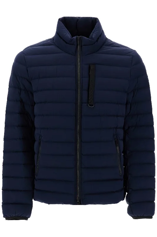 Men coats with a soft fleece interior for extra warmth and comfortMoose Knuckles Men's Laki Active Flex Down Jacket