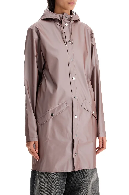 Men coats with a contrasting trim for a fashion - forward aestheticRains Unisex Long Rain Jacket