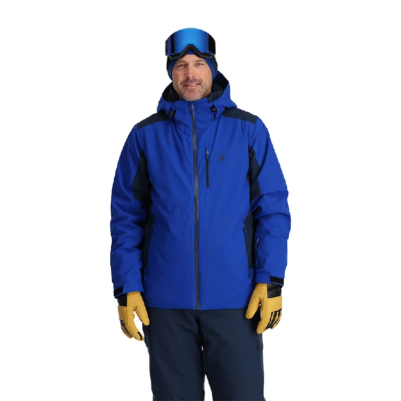 Stretch - fabric men jackets for unrestricted movement during workoutsMens Vertex - Electric Blue