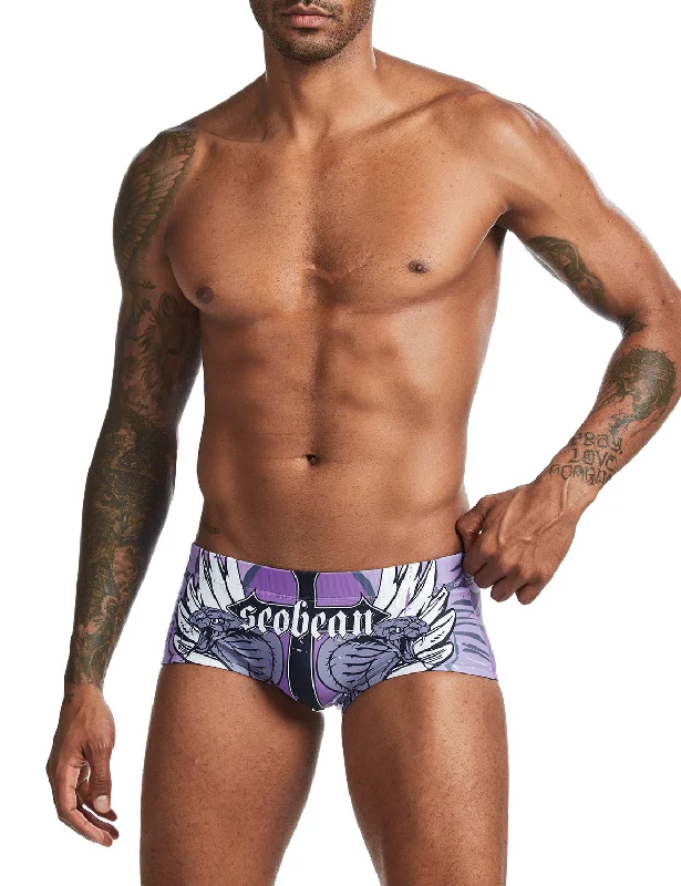 Men's Designer Brand Swim Shorts with Signature Logos for a Stylish Poolside Appearance2020 New Sexy Swim Trunks 00803 Wing & Snake