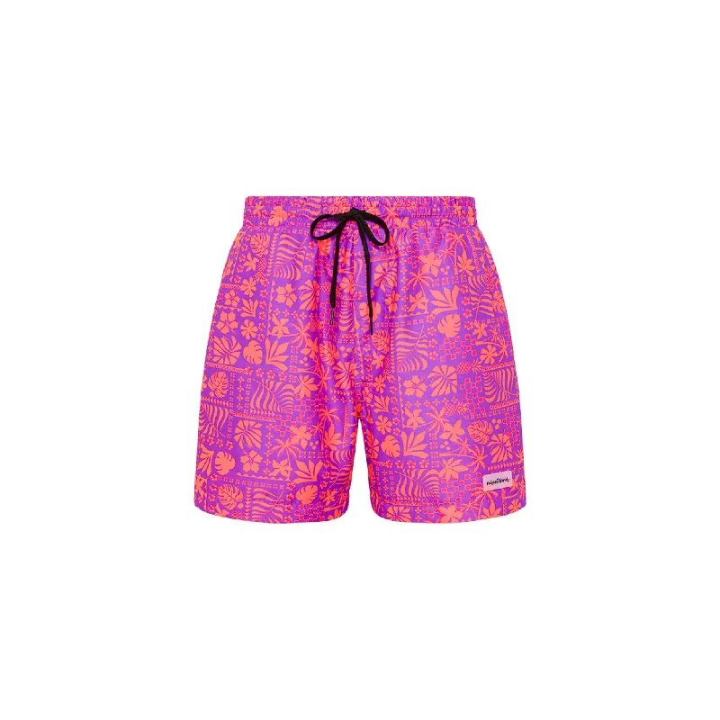 Men's Sustainable Recycled Material Swim Shorts for Eco - Conscious SwimmersMen's Swim Trunks - La Isla