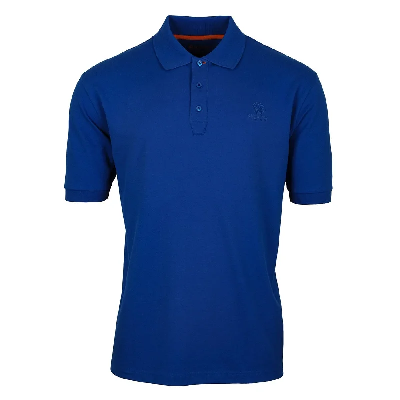 Men's two - tone stripe polo shirts with a preppy styleBeretta Corporate Polo Shirt Snorkel Blue