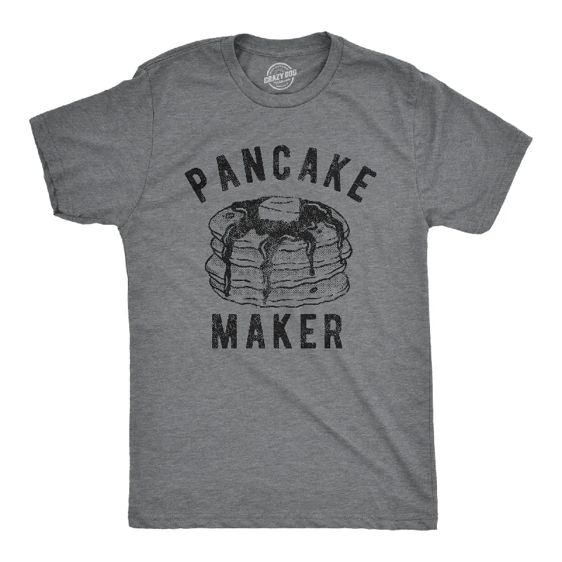 Men's organic cotton crew - neck t - shirts for everyday comfortPancake Maker Men's T Shirt