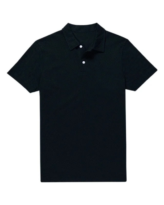 Men's plus size golf polo shirts in moisture wicking fabricPolo Midnight Blue